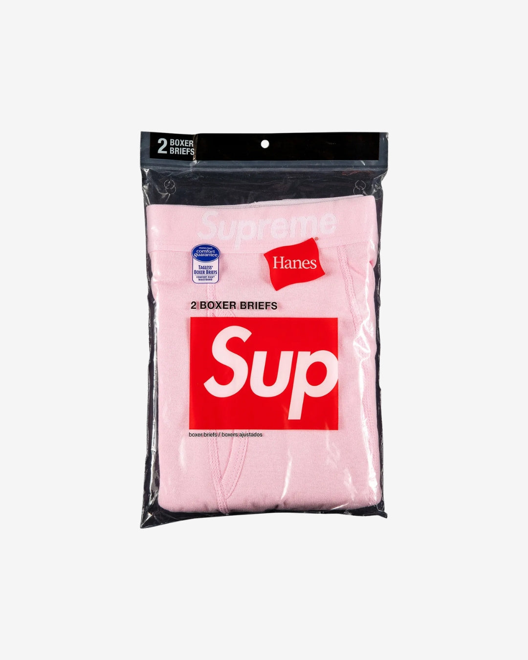 Boxers Hanes x Supreme "Pink"