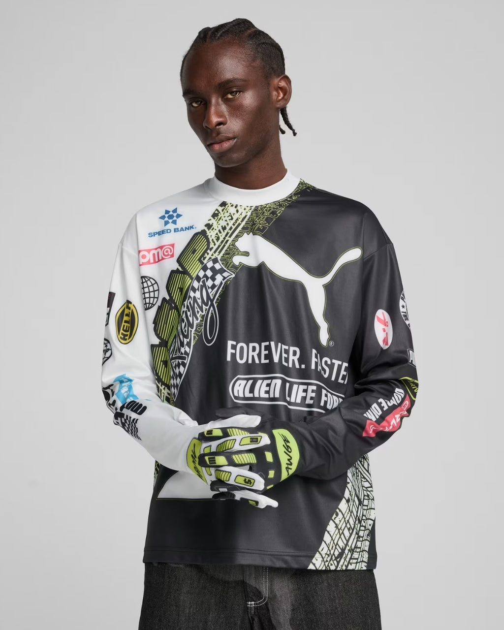 A$AP ROCKY x PUMA Tire Glove Long Sleeve Tee Unisex