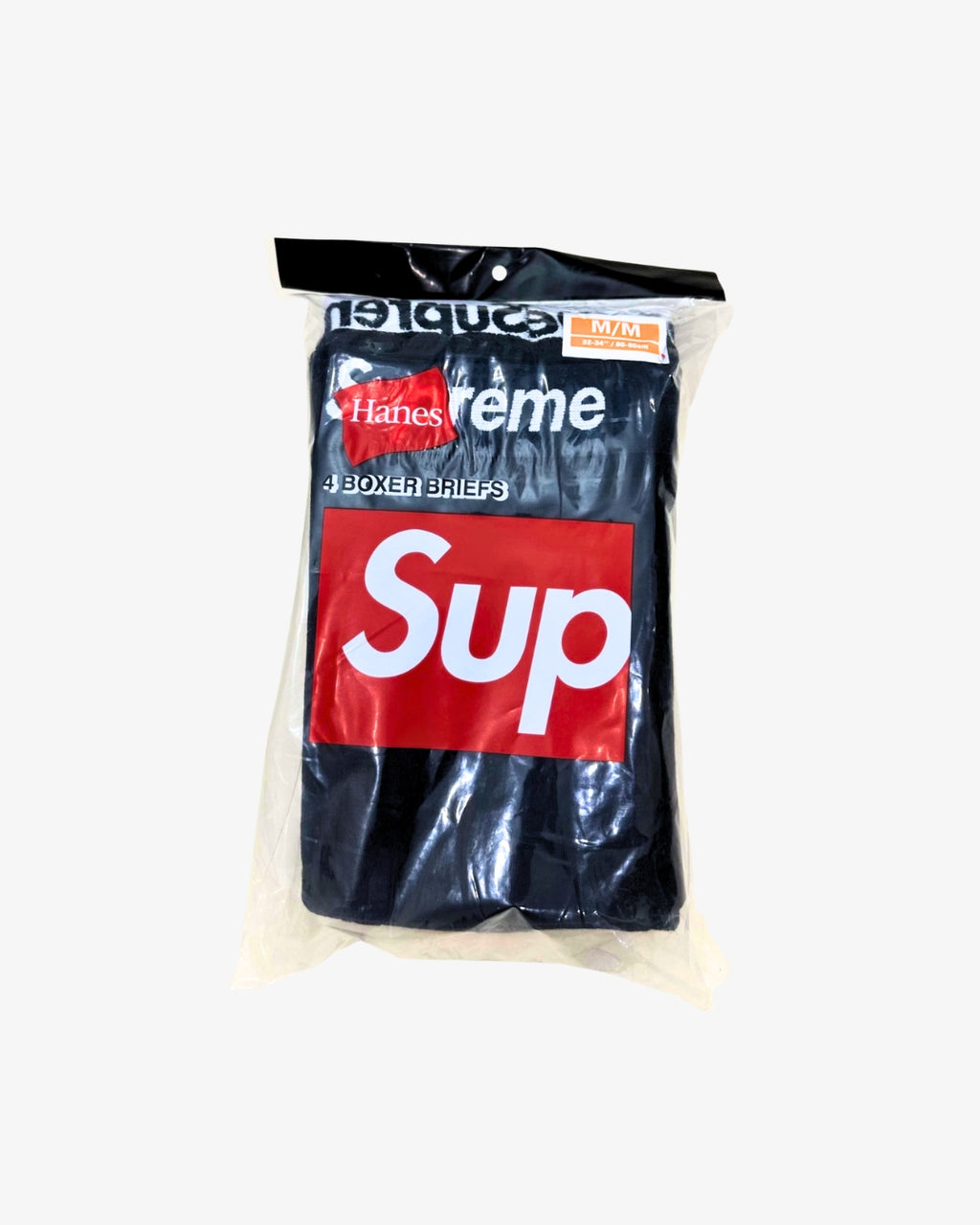 Supreme x Hanes Boxer Briefs (4 pack) black