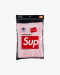 Supreme x Hanes Boxer Briefs (2 Pack) 'Pink'