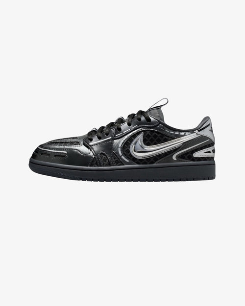 Air Jordan 1 Low Method of Make 'Black/White/Anthracite/Metallic Silver'