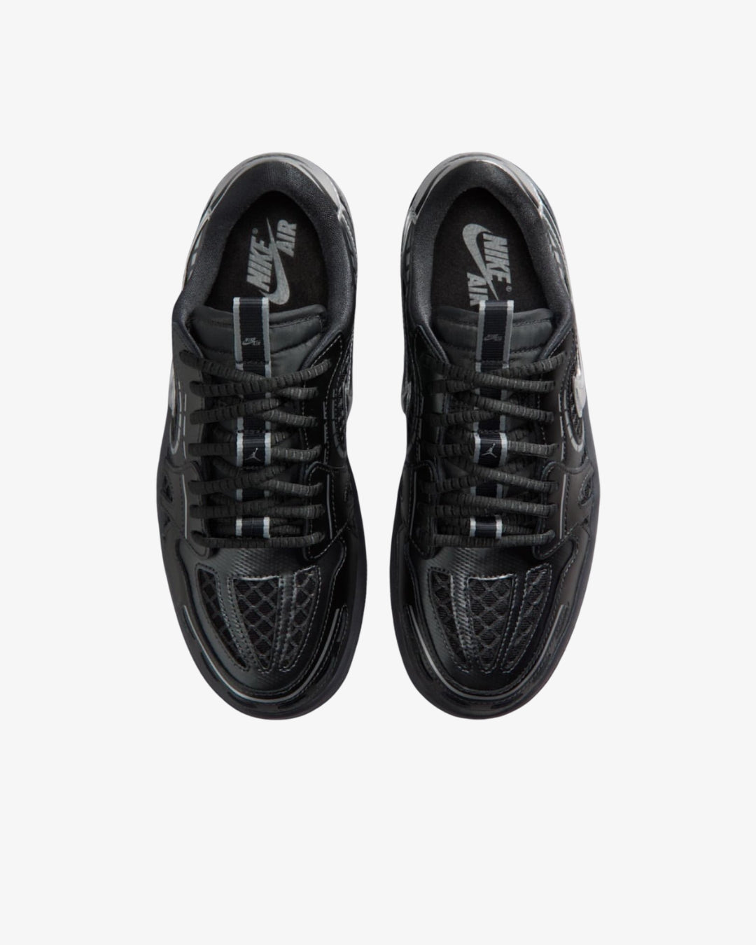 Air Jordan 1 Low Method of Make 'Black/White/Anthracite/Metallic Silver'