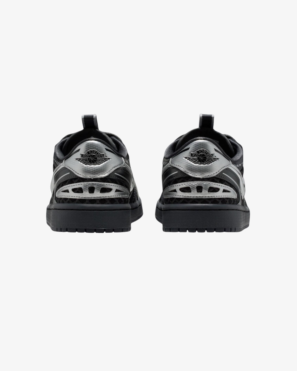 Air Jordan 1 Low Method of Make 'Black/White/Anthracite/Metallic Silver'