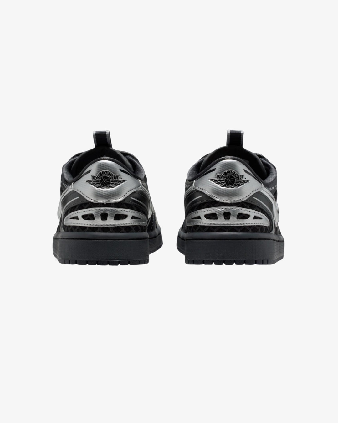 Air Jordan 1 Low Method of Make 'Black/White/Anthracite/Metallic Silver'