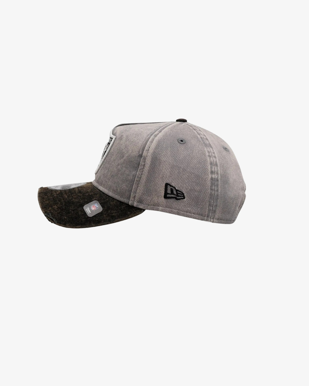 New Era Las Vegas Raiders 'Washed Storm Gray' 9FORTY A-Frame Snapback Gray
