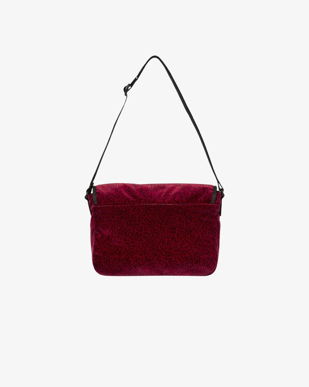 Supreme Velvet Small Messenger Bag (SS25) - Red Leopard