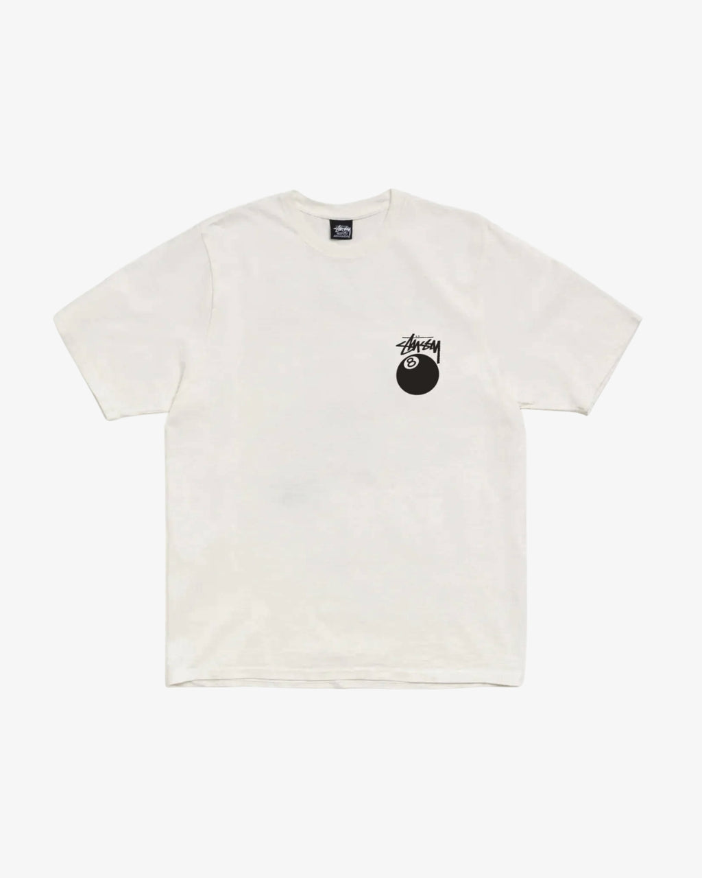 Stussy T-shirt 8 Ball White