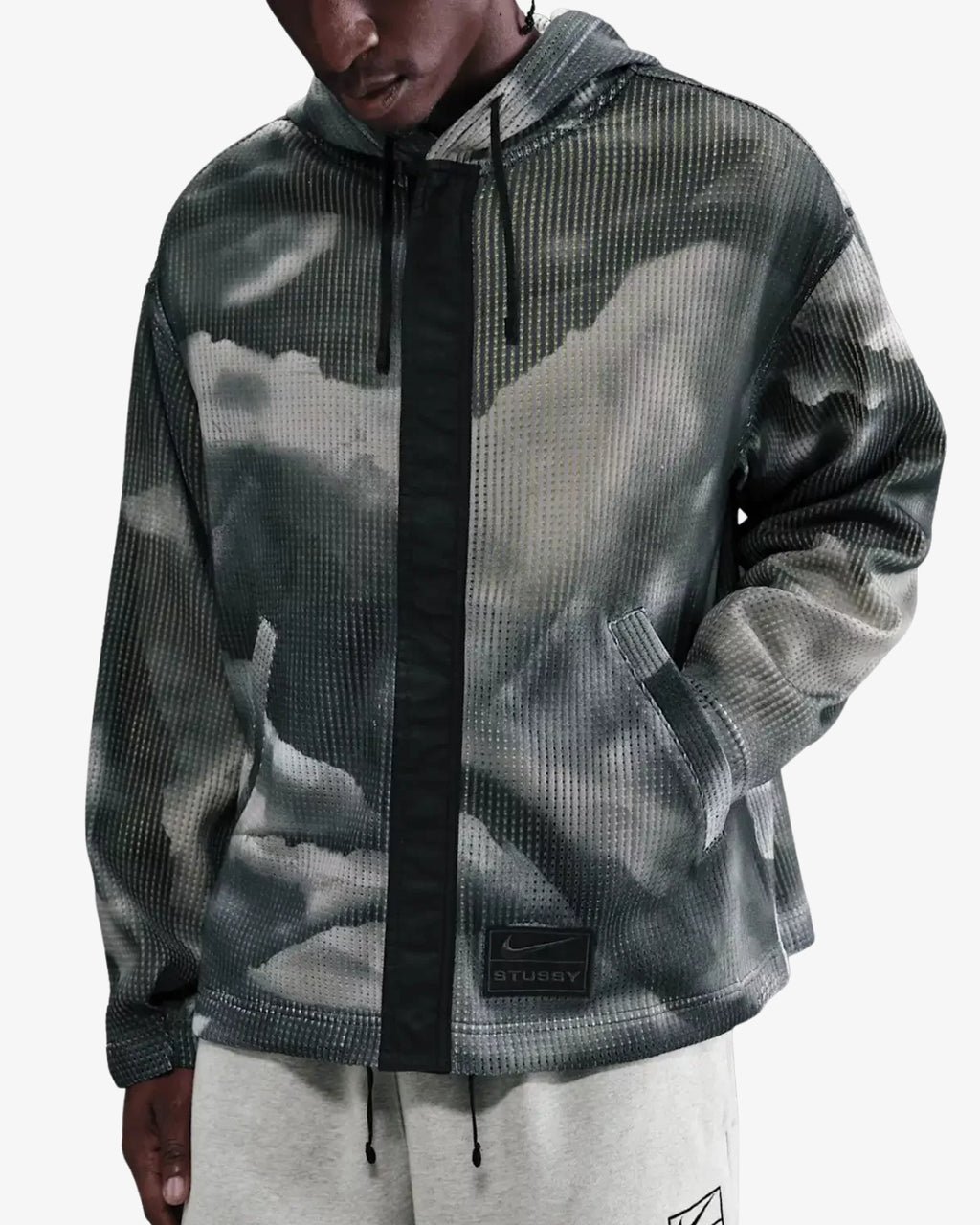 Nike x Stussy Ghillie All-Over Print Hoodie "Multi"