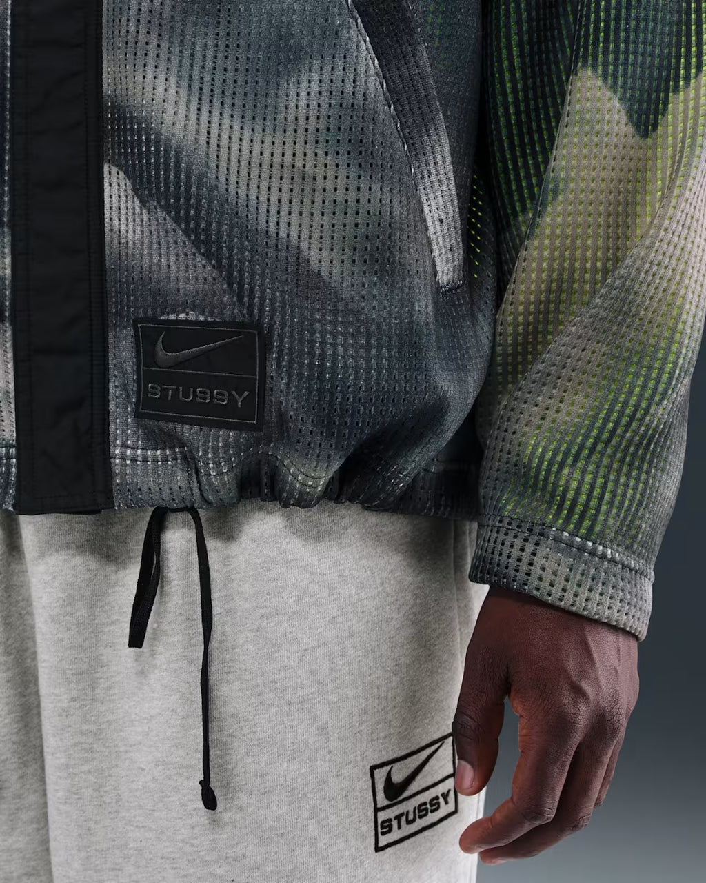 Nike x Stussy Ghillie All-Over Print Hoodie "Multi"