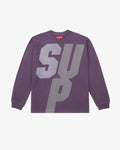 Supreme Reflective L/S Top Purple