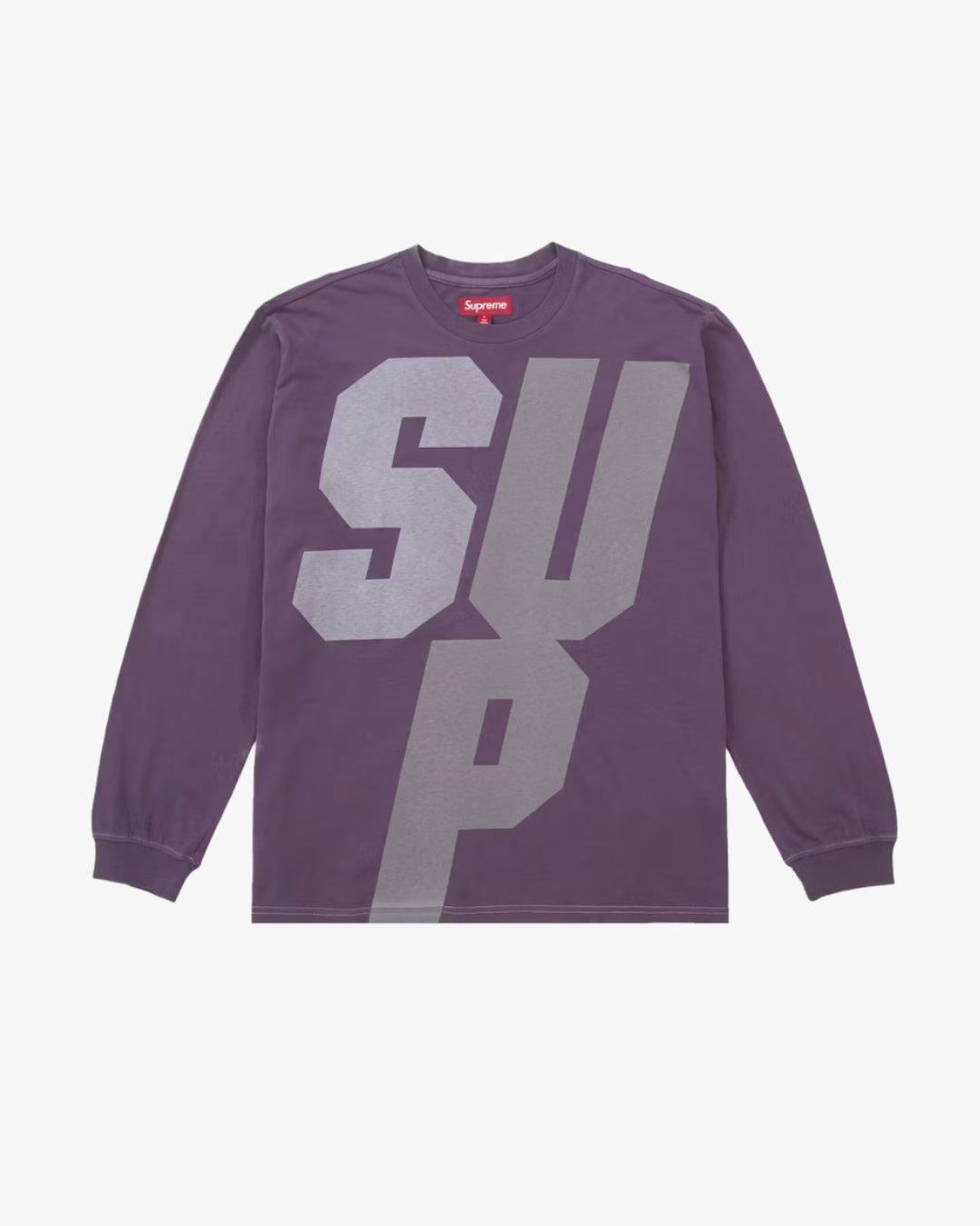 Supreme Reflective L/S Top Purple