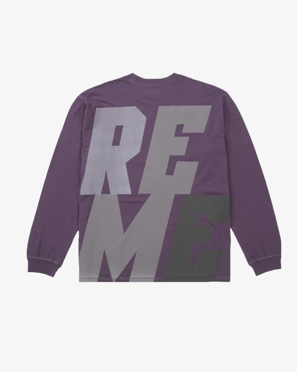Supreme Reflective L/S Top Purple