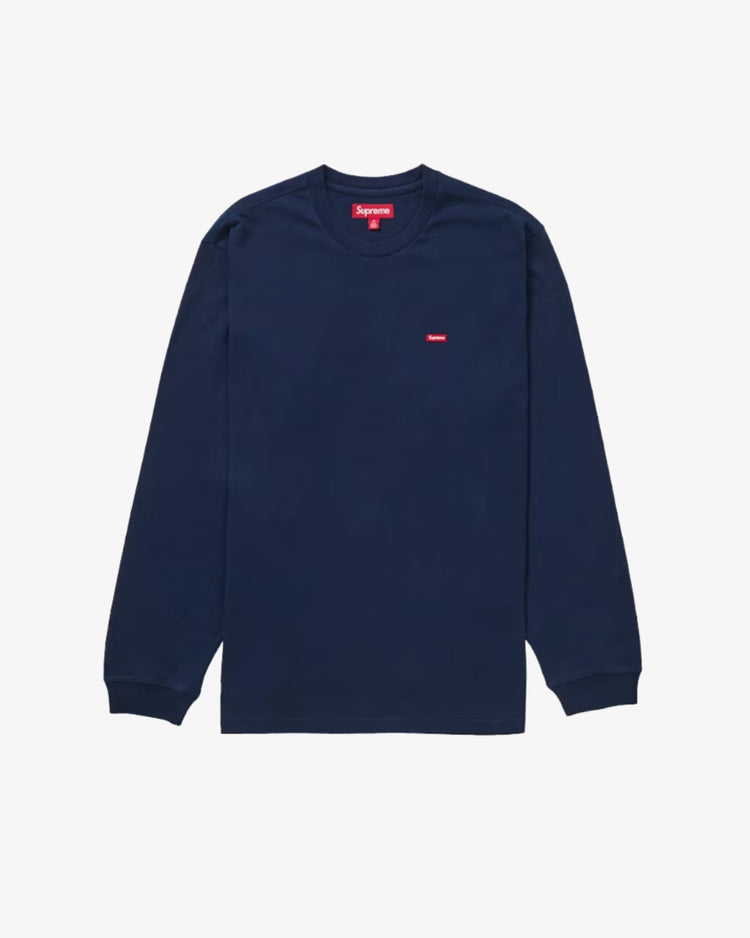 Supreme Small Box L/S (SS24) Azul marino