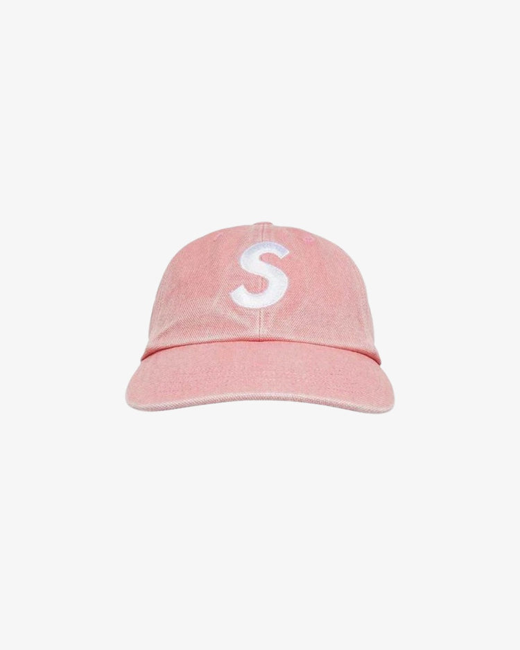 Supreme Pigment S Logo 6-Panel 'Bright Pink'
