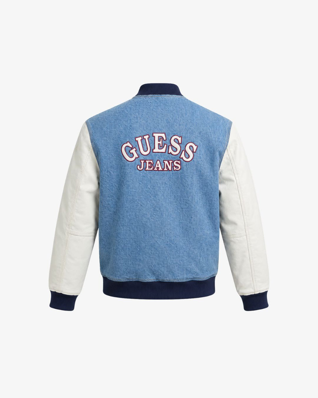 GUESS Denim Letterman Jacket