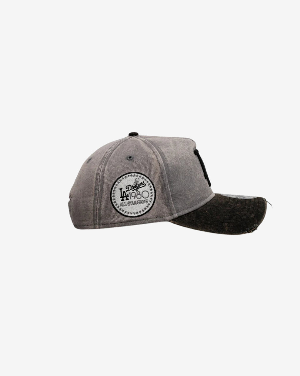 Los Angeles Dodgers 'Washed Storm Gray' 9FORTY A-Frame Snapback