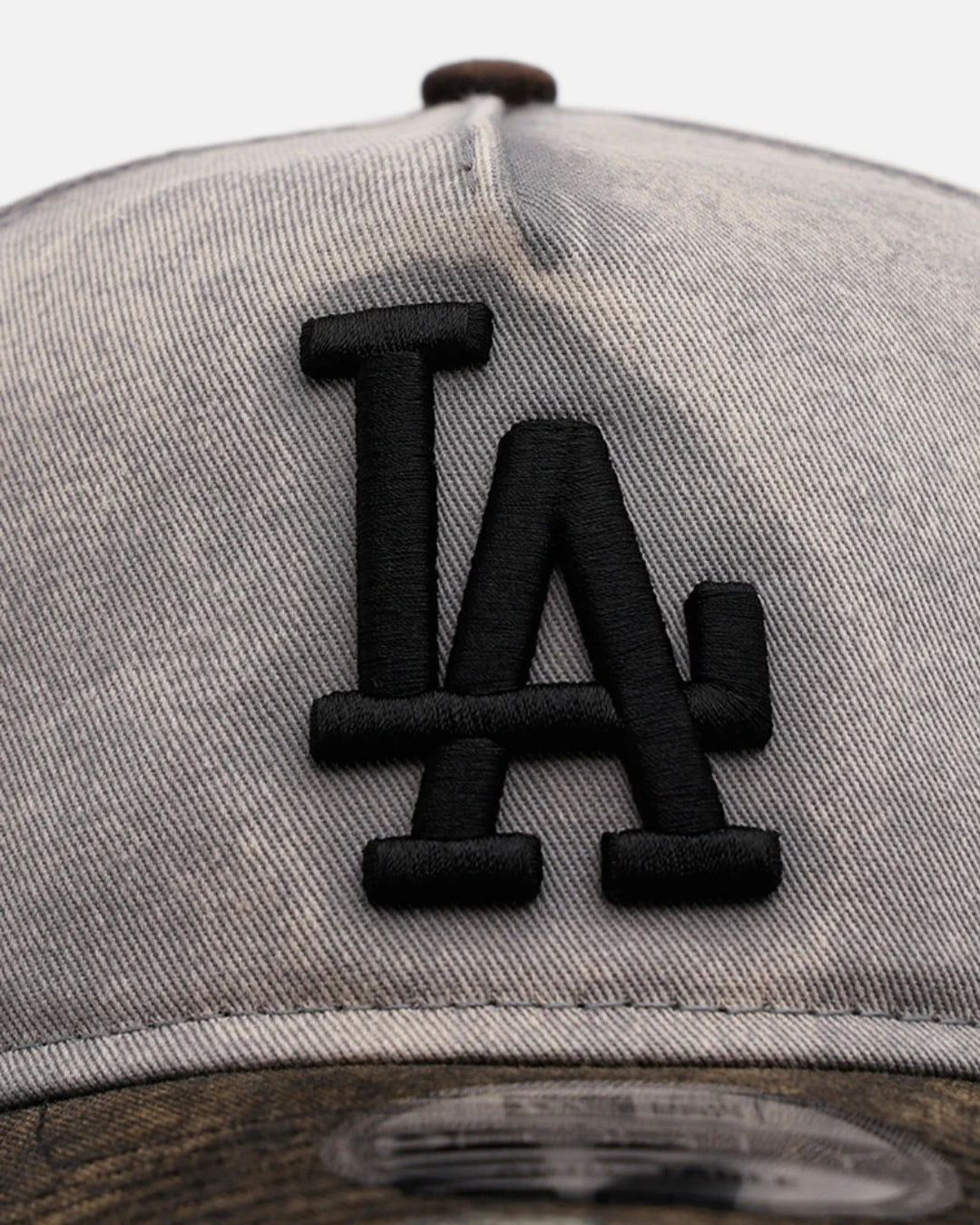 Los Angeles Dodgers 'Washed Storm Gray' 9FORTY A-Frame Snapback