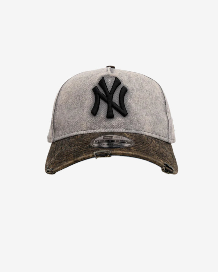 New York Yankees 'Washed Storm Gray' 9FORTY A-Frame Snapback