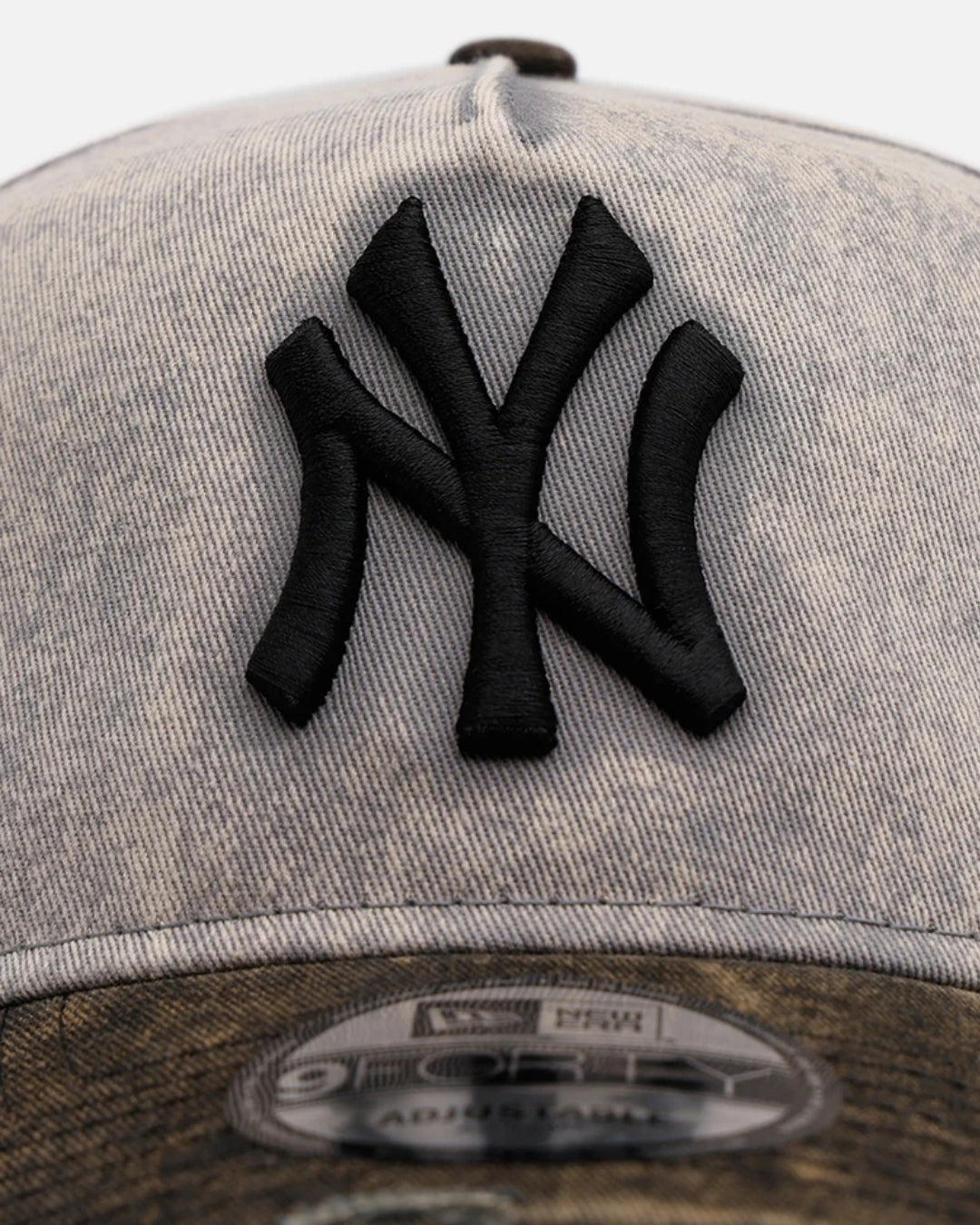New York Yankees 'Washed Storm Gray' 9FORTY A-Frame Snapback