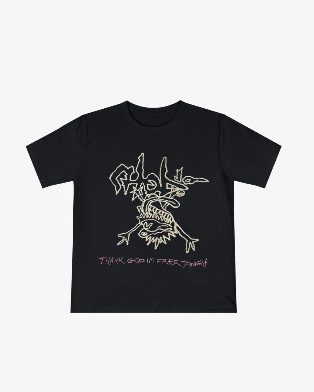 T-Shirt Travis Scott Circus Maximus Utopia Tour “Thank God I’m Free Tonight”
