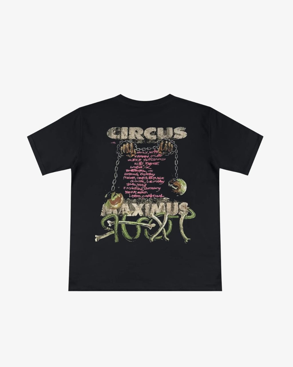 T-Shirt Travis Scott Circus Maximus Utopia Tour “Thank God I’m Free Tonight”