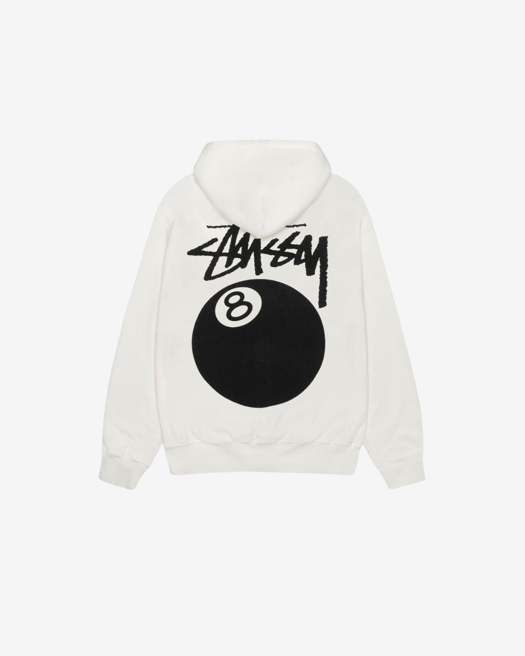 Stüssy 8 Ball Hoodie Pigment Dyed in natural