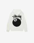 Stüssy 8 Ball Hoodie Pigment Dyed in natural