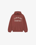 ESSENTIALS Crimson Fleece Hoodie
