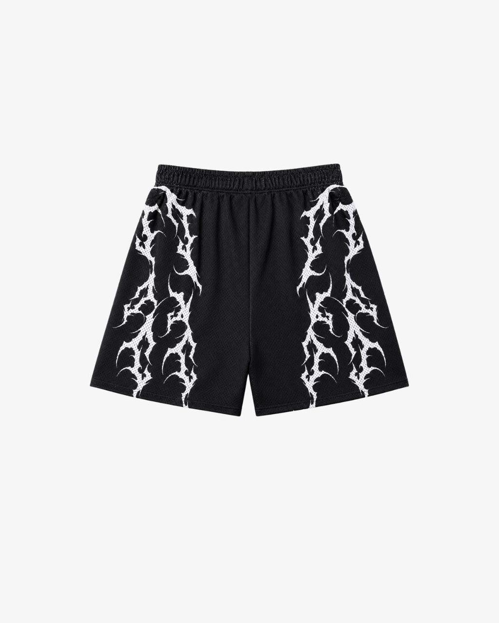 Civil Regime x Wolverine Tribal Black Mesh Shorts