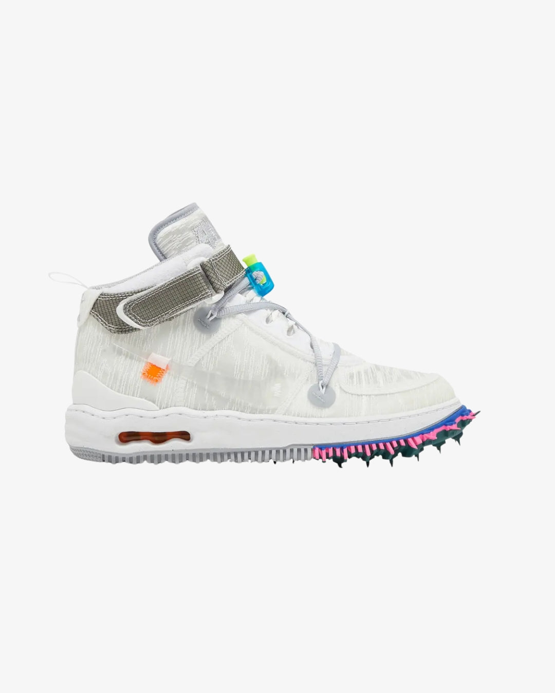 Off-White x Nike Air Force 1 Mid 'White'