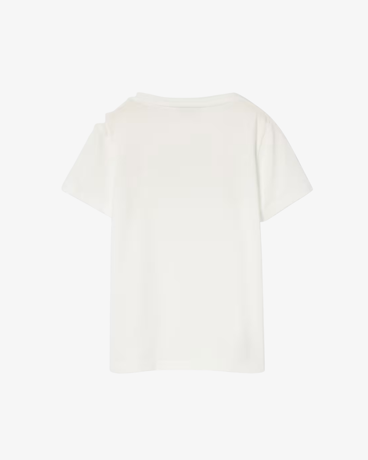 Gucci Logo Web Stripe Tee – White | Pre-Loved
