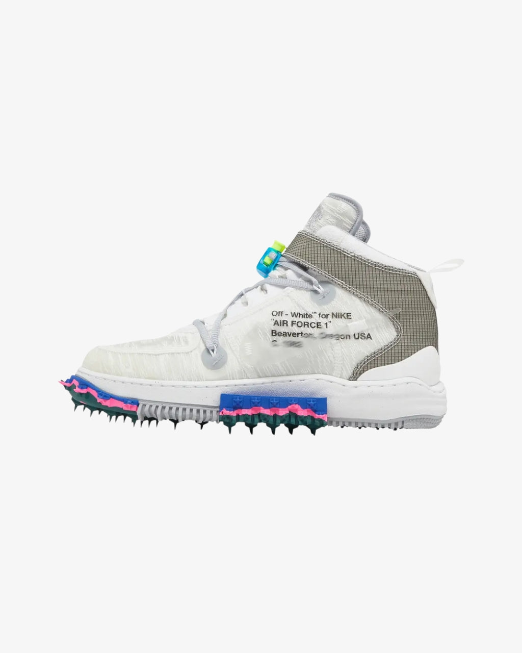 Off-White x Nike Air Force 1 Mid 'White'