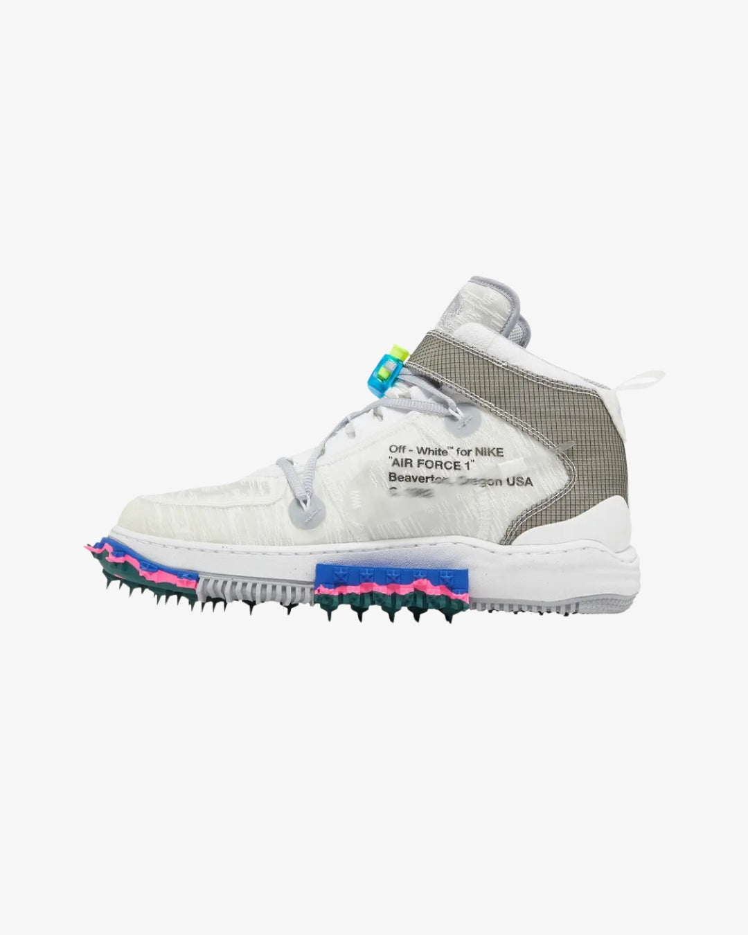 Off-White x Nike Air Force 1 Mid 'White'
