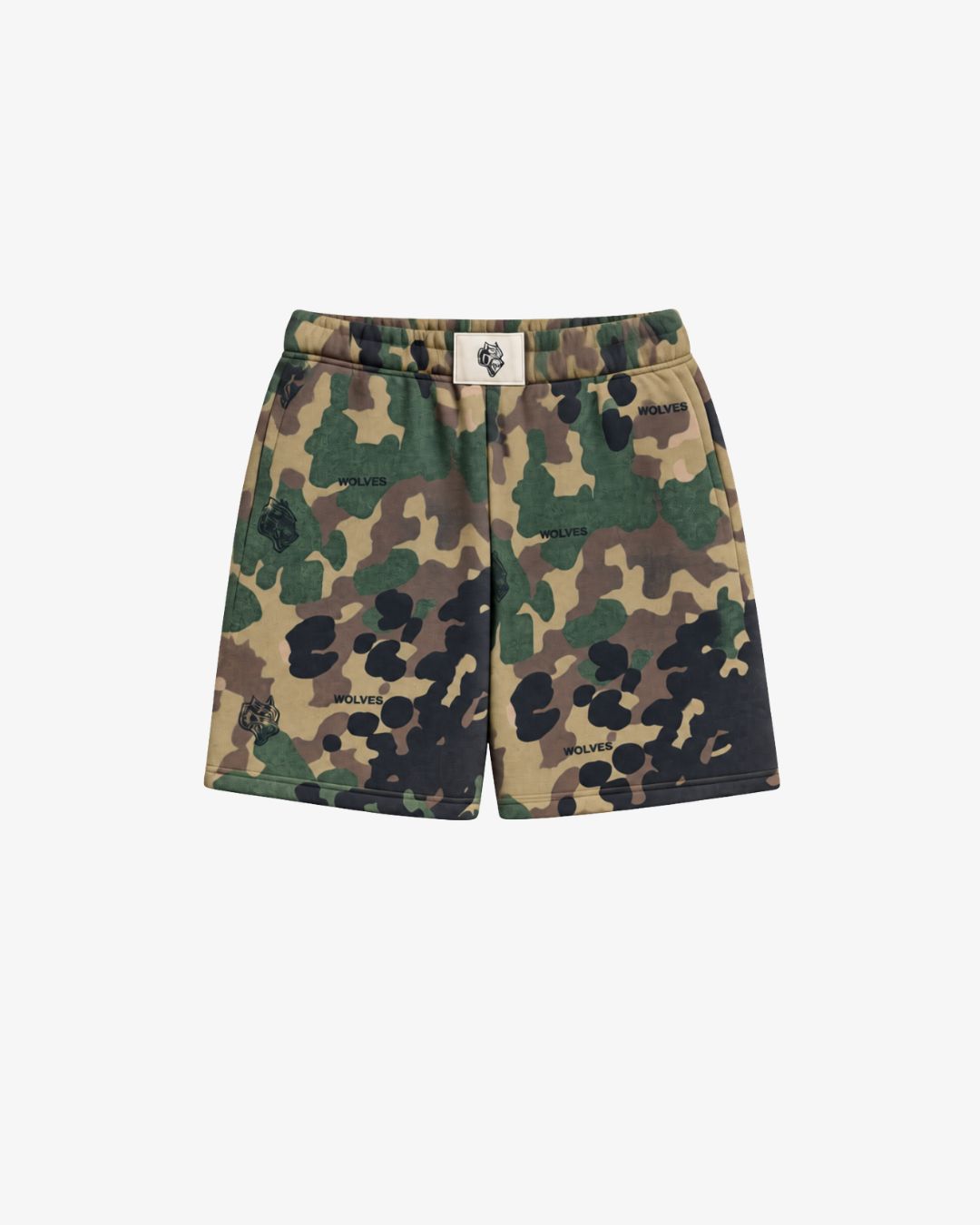 Darc Sport Wolves Classic Green Camo Shorts