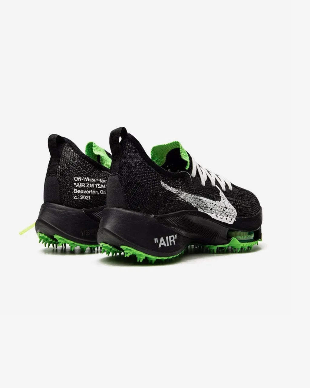 Off-White x Nike Air Zoom Tempo Next% 'Black'