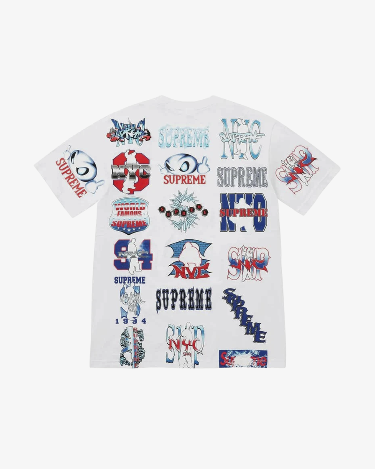 Supreme x Art Dealer NYC Graphic Collage Tee