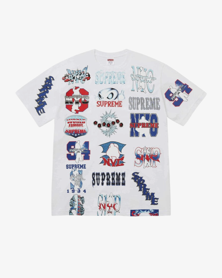 Supreme x Art Dealer NYC Graphic Collage Tee