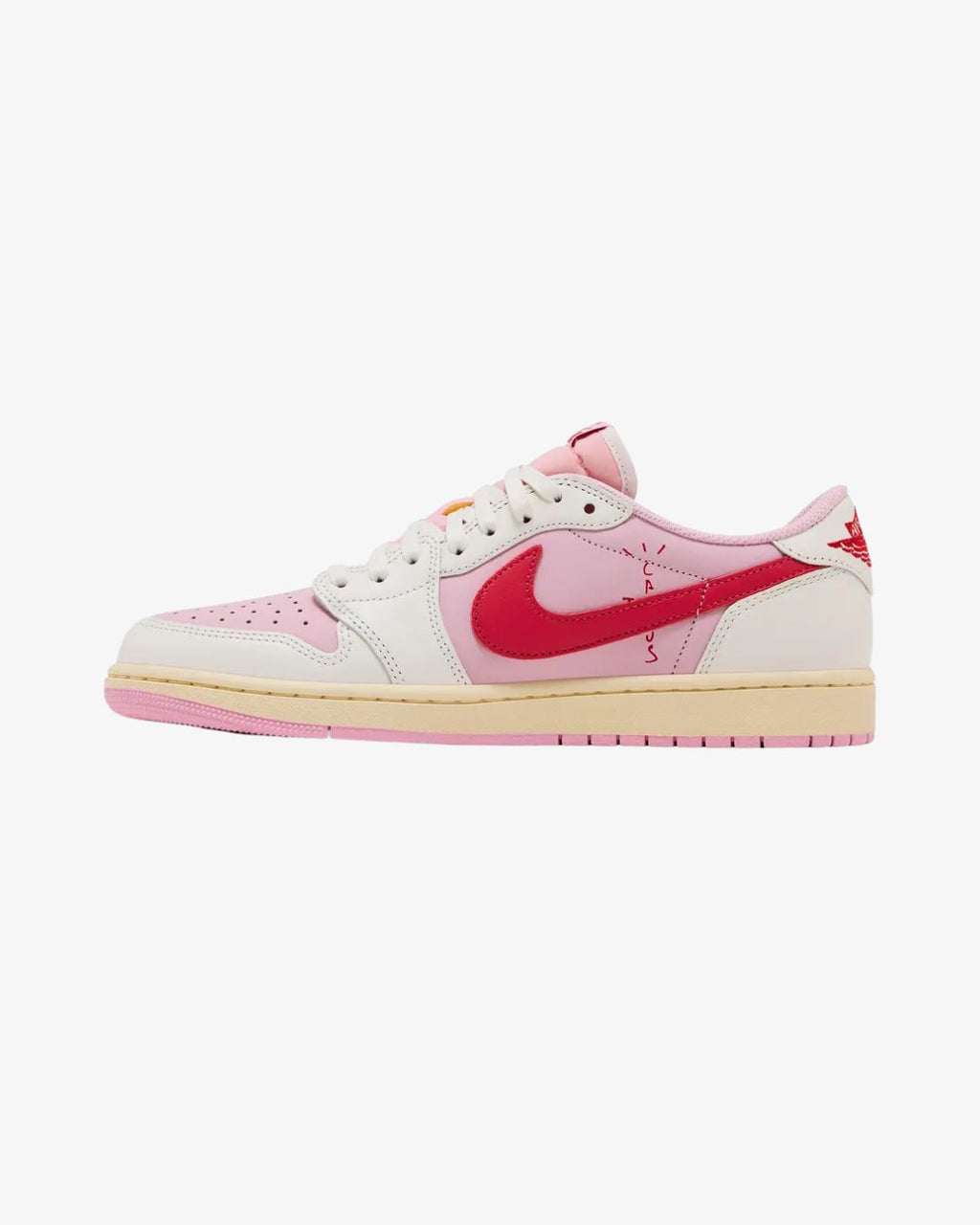 Travis Scott x Air Jordan 1 Retro Low OG 'Sail Tropical Pink'