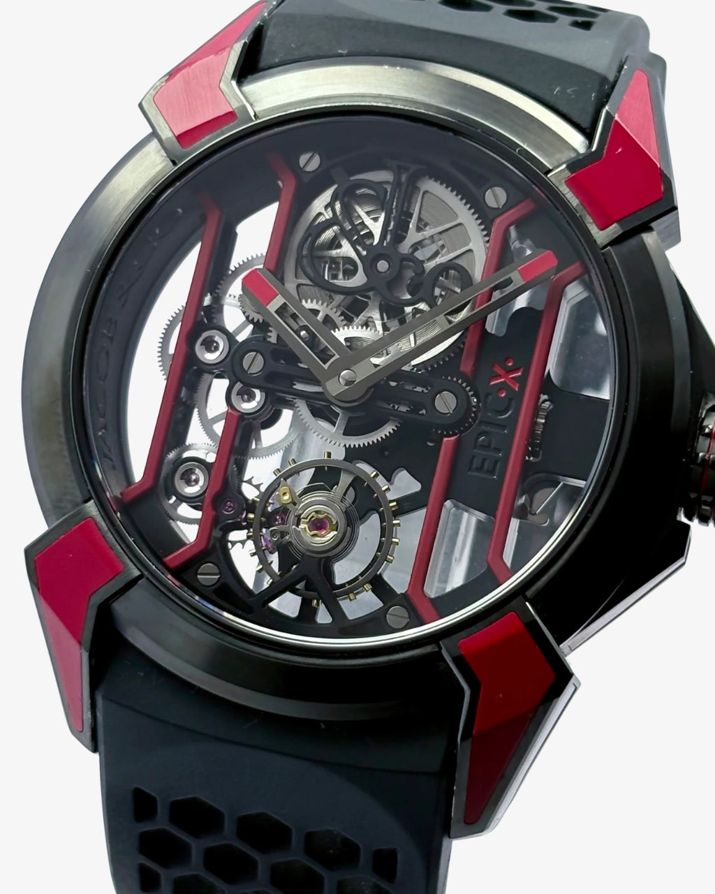 Reloj Jacob & Co. Epic X Racing Black Red Limited Cuerda