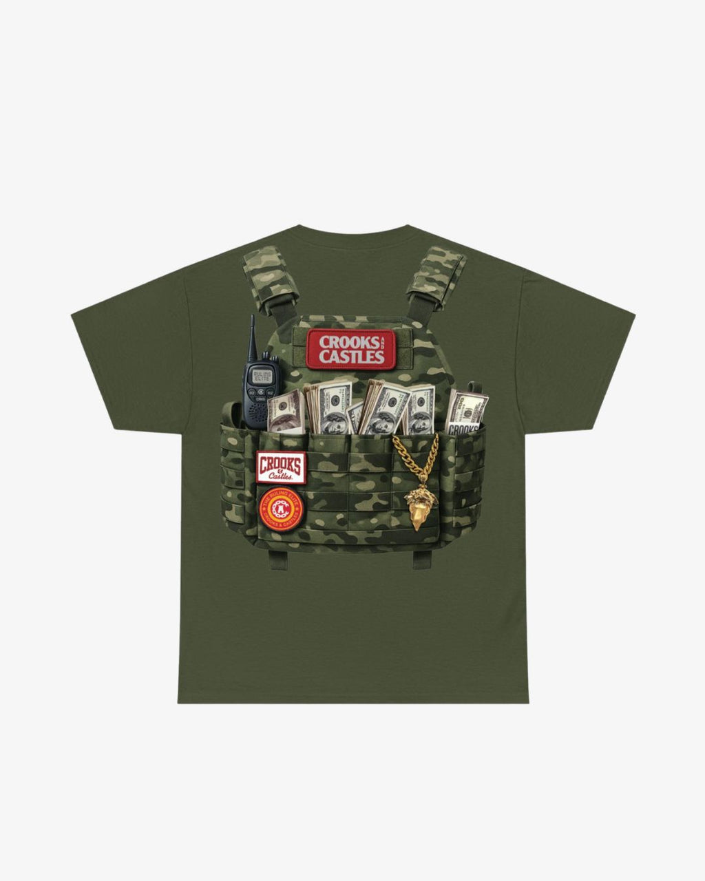 Crooks Money Bag S/S Tee
