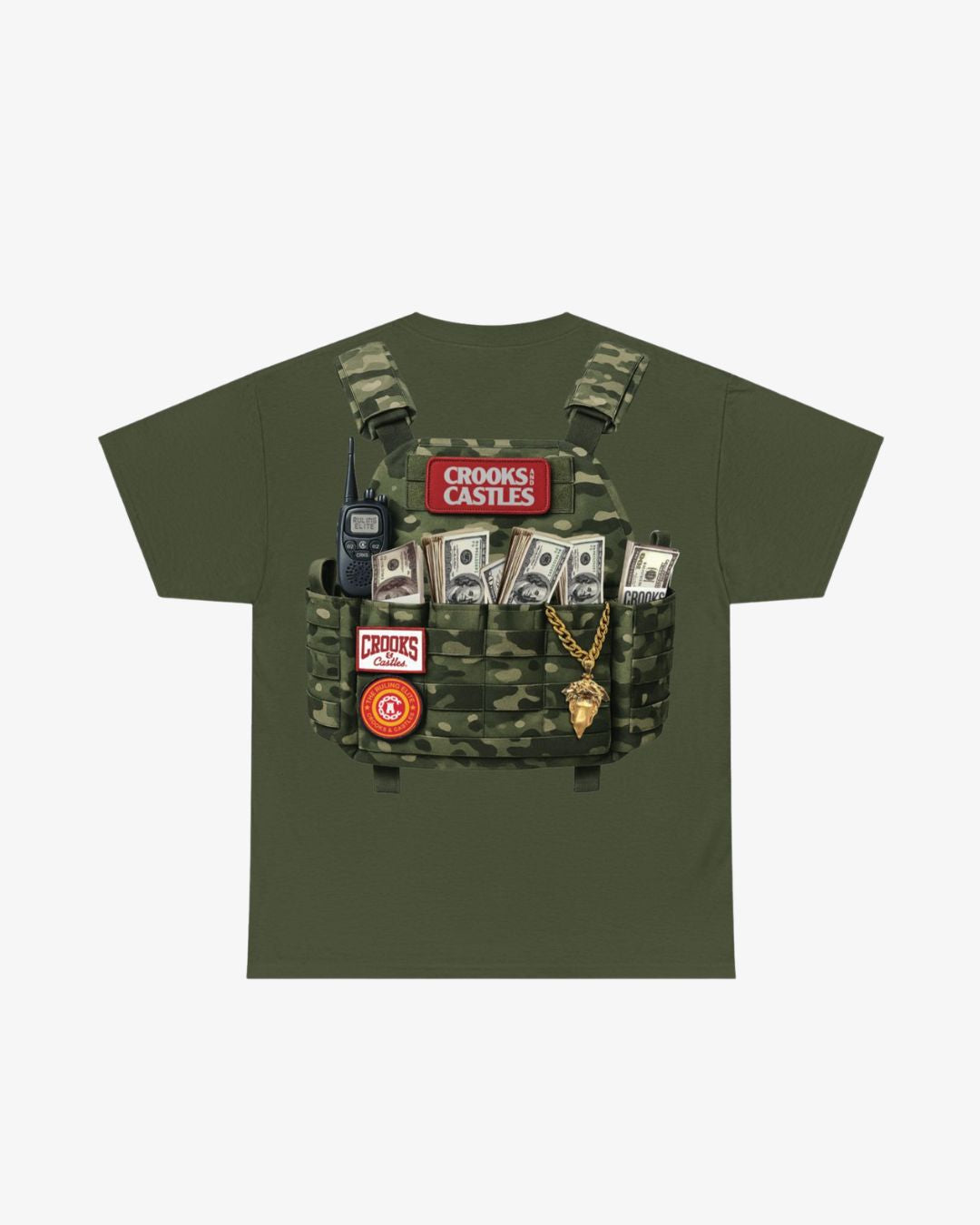 Crooks Money Bag S/S Tee