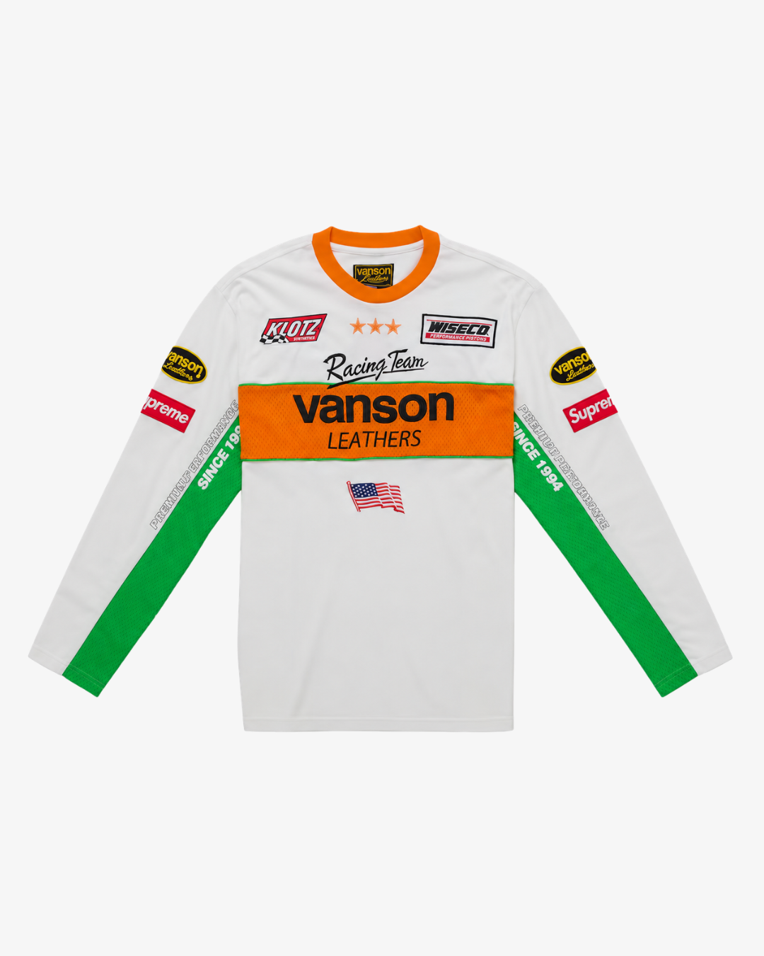 Supreme x Vanson Leathers L/S Top