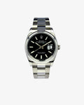 Reloj Rolex Datejust Black Dial 36 126200 Automático