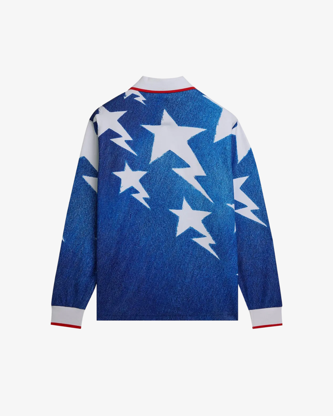 adidas x BAPE LSL Star Jersey 'Medium Blue Denim'