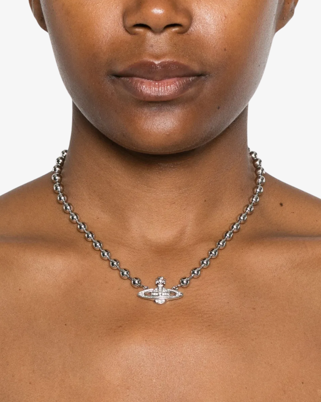 Vivienne Westwood Thames Orb Beaded Necklace