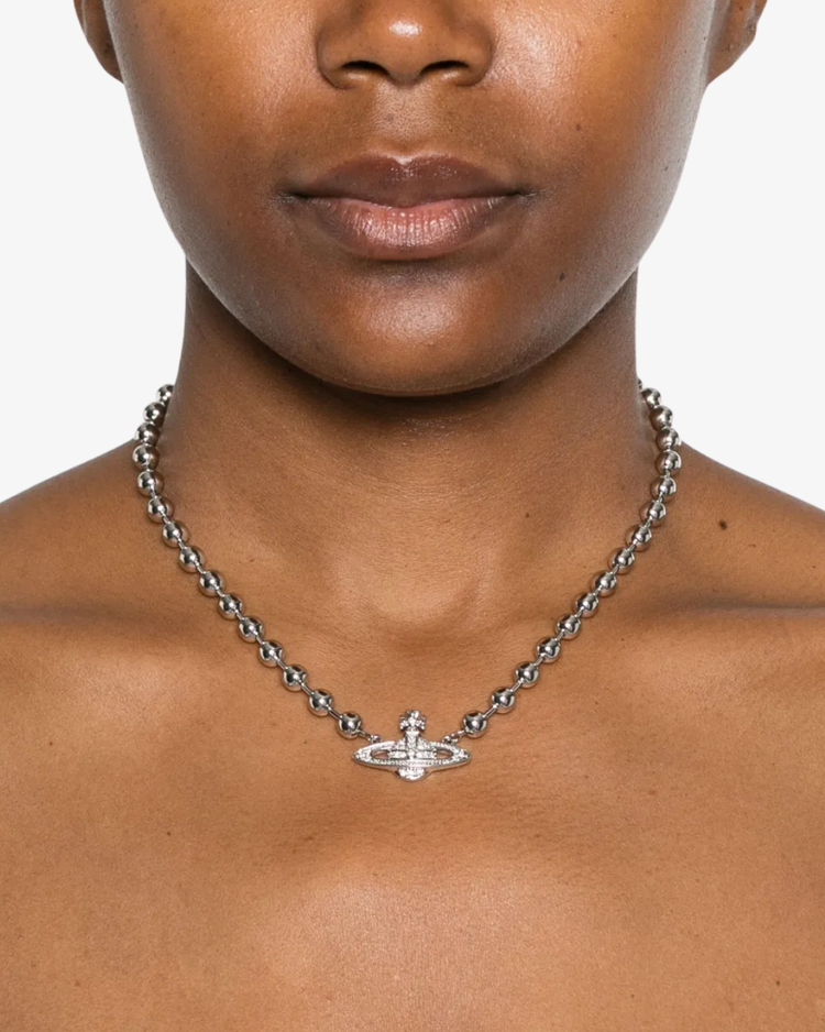 Vivienne Westwood Thames Orb Beaded Necklace