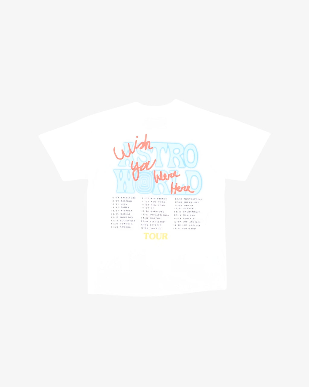 T-shirt Travis Scott "No by standers"