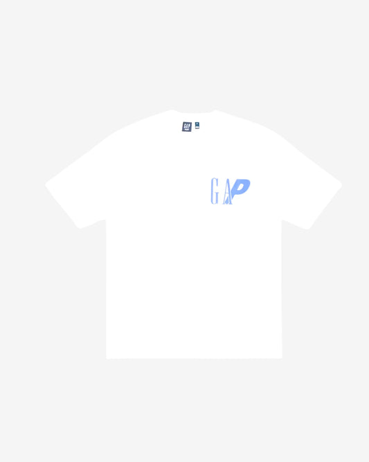 T-Shirt Gap x Palace blanca