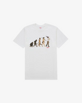 T-shirt Supreme Evolution White