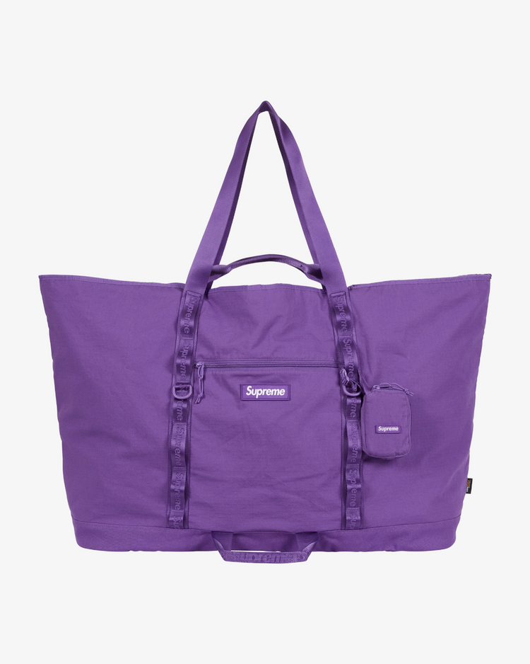 Supreme X-Large Tote Bag + Utility Pouch – Purple